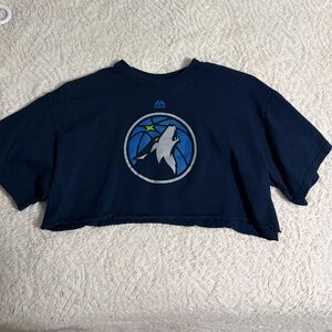 Navy Blue Graphic T-Shirt